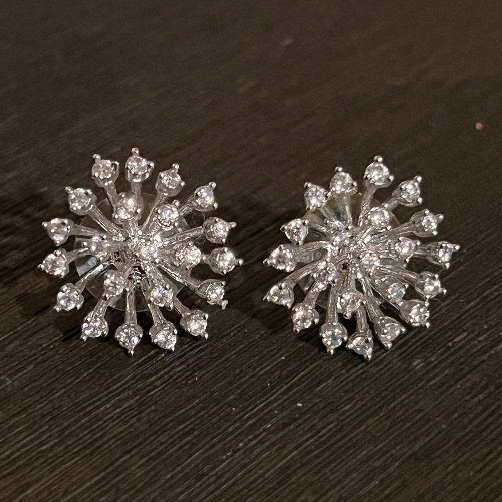 Kate Spade Silver Starburst Stud Earrings